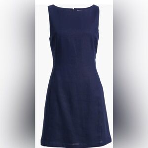 Nordstrom Navy sleeveless Charles Henry dress NWT
